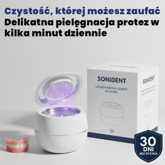 SoniDent – Ultradźwiękowy czyścik do protez